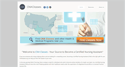 Desktop Screenshot of cnaclasses.org